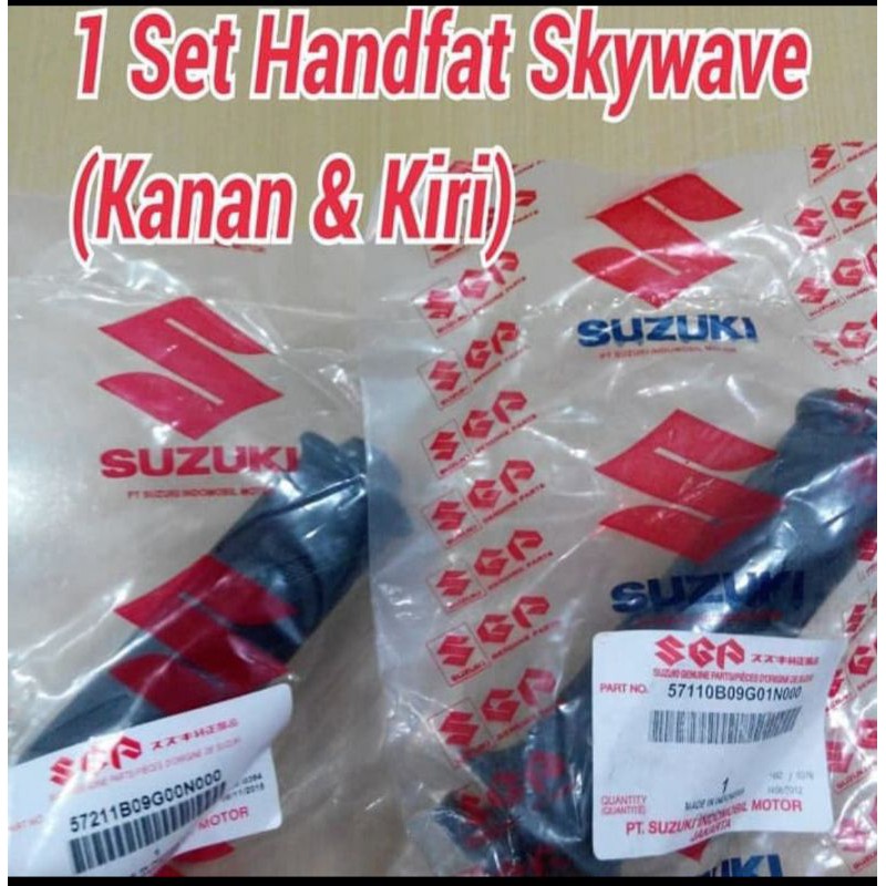 HANDFAT HAND FAT Grip Gas SUZUKI SKYWAVE HAYATE SPIN  ORI SGP