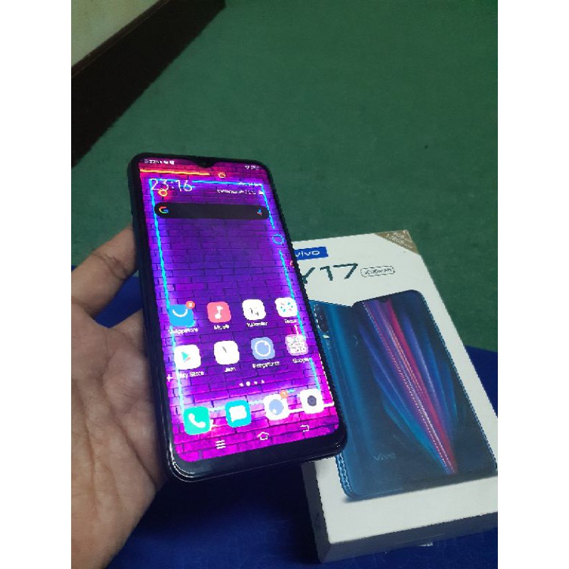 Hp Second Vivo Y17 Fullset Ram 4/128