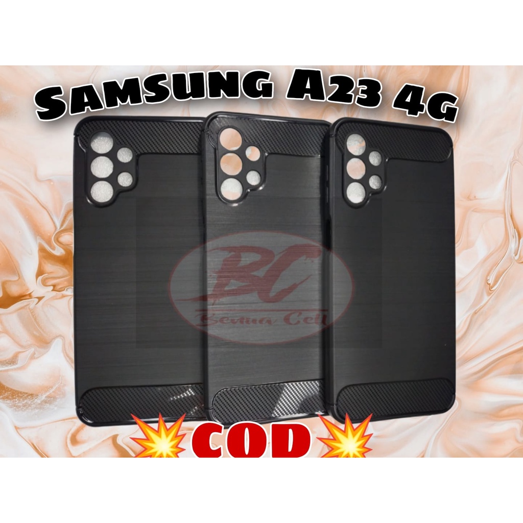 SAMSUNG A13 4G, A23 4G, A33 5G - CASE IPAKY KARBON SOFTCASE SLIMFIT SAMSUNG - BC