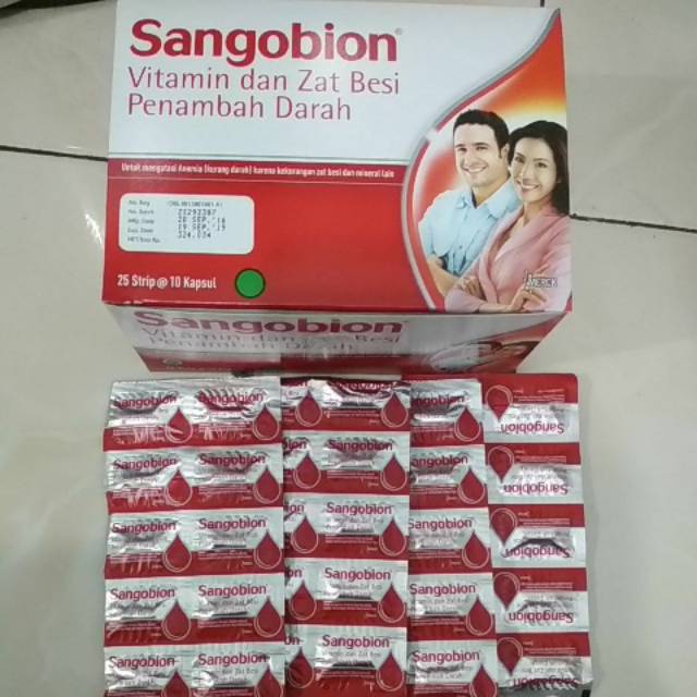 Sangobion Kapsul (penambah darah)