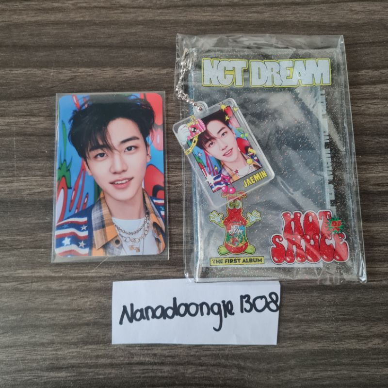 Photoholder Keyring Hot Sauce NCT Dream Jaemin PC Photocard