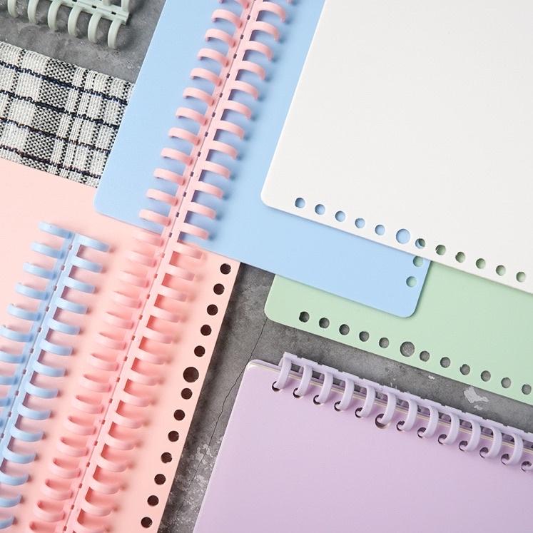 

<FuZ❤> Sampul Binder B5 A5 / Binder Cover / DIY Binder Cover Plastic / Binder Macaron ||Super special