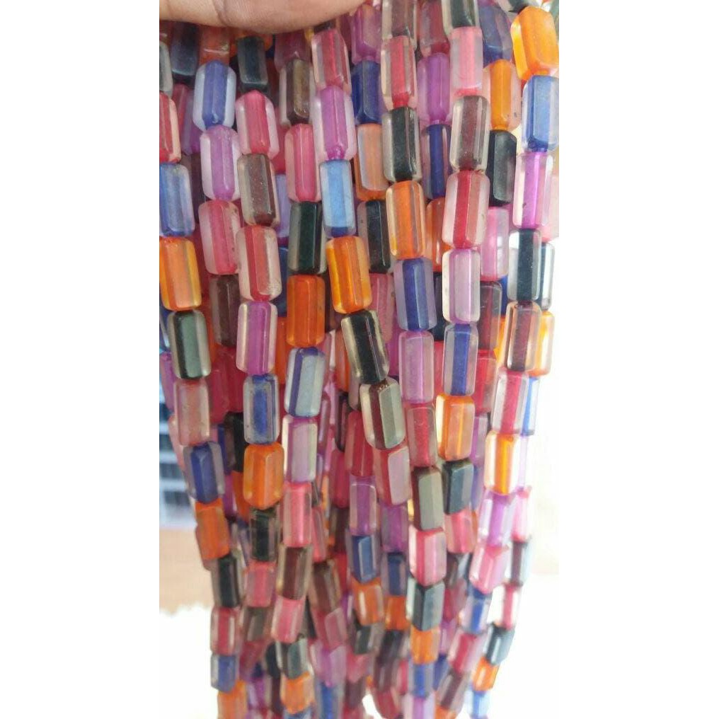 

Ini Manik Manik Plastik Persegi Panjang Pelangi 1Cm ( 1 Renteng ) ( Das ) Dijamin Ori