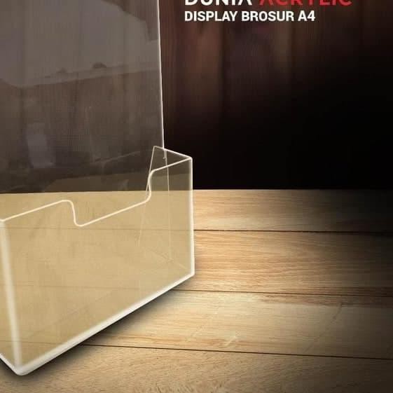 

▼ Tempat Brosur Akrilik / akrilik brosur / brochure holder acrylic A4 ☝