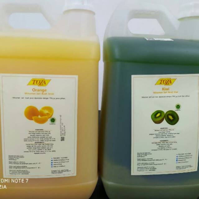 

Fresh Juice Toza 5 Liter / Toza Fresh Juice ukuran 5 liter