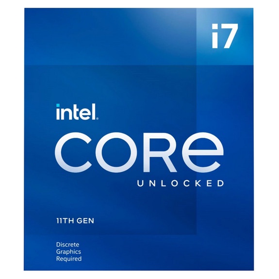 INTEL CORE I7 11700KF 3.6GHz ROCKET LAKE 8 CORE 16 THREAD LGA1200 BOX