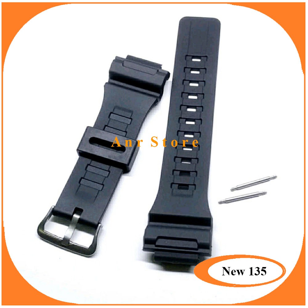 Tali Jam Tangan Casio W735H W-735H W 735 H Free Pen