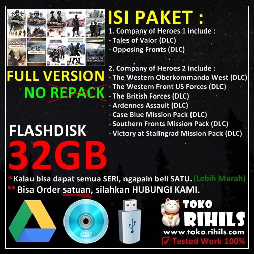 Company of Heroes 1 dan 2 FULL DLC