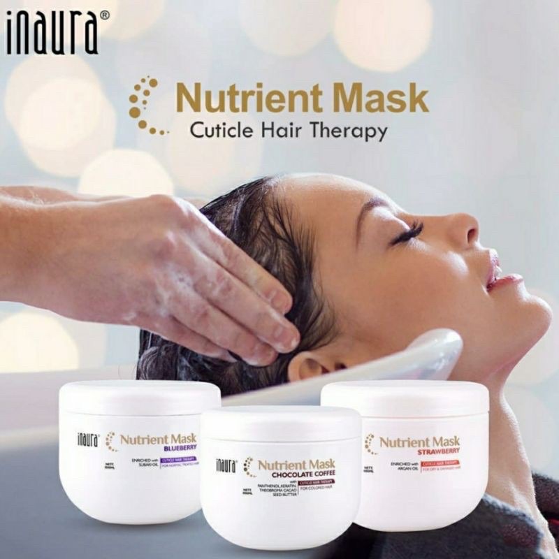 INAURA Nutrient MASK 1000 ML / Masker Rambut