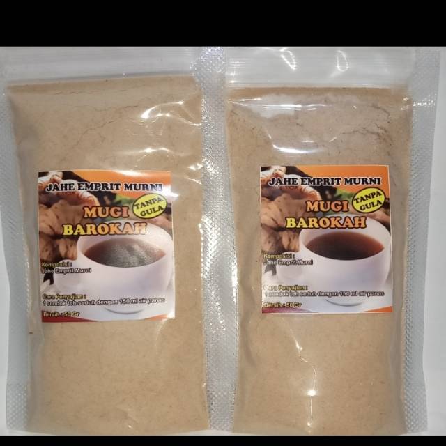 

Serbuk Jahe Tanpa Gula,100% jahe murni.