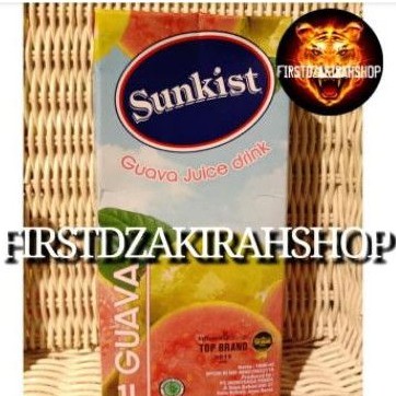 

Sunkist guava juice drink 1L