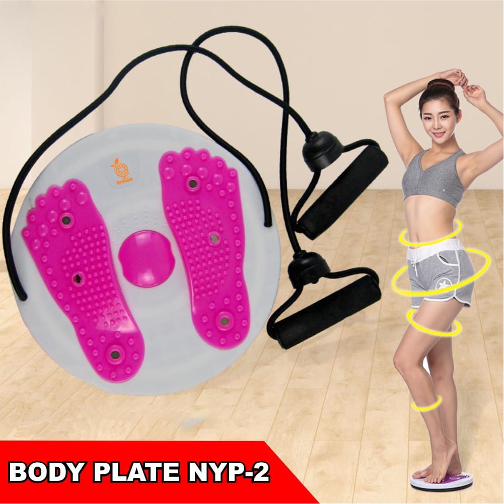 Magnetic Trimmer Jogging Body Plate | Melangsingkan Tubuh Alat Olahraga