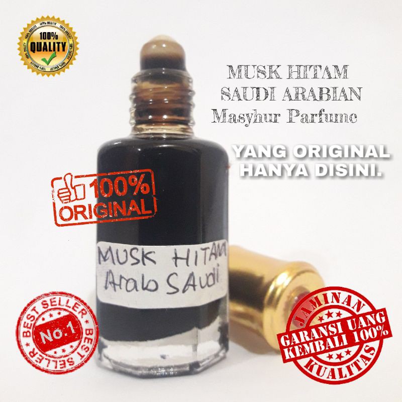 Minyak Misik Kental Hitam Original Import Arab Saudi 100 Murni Non Alkohol Shopee Indonesia