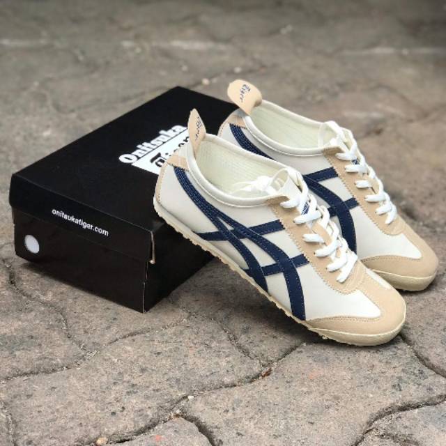 ASICS TIGER ONITSUKA UNISEX CREAM NAVY