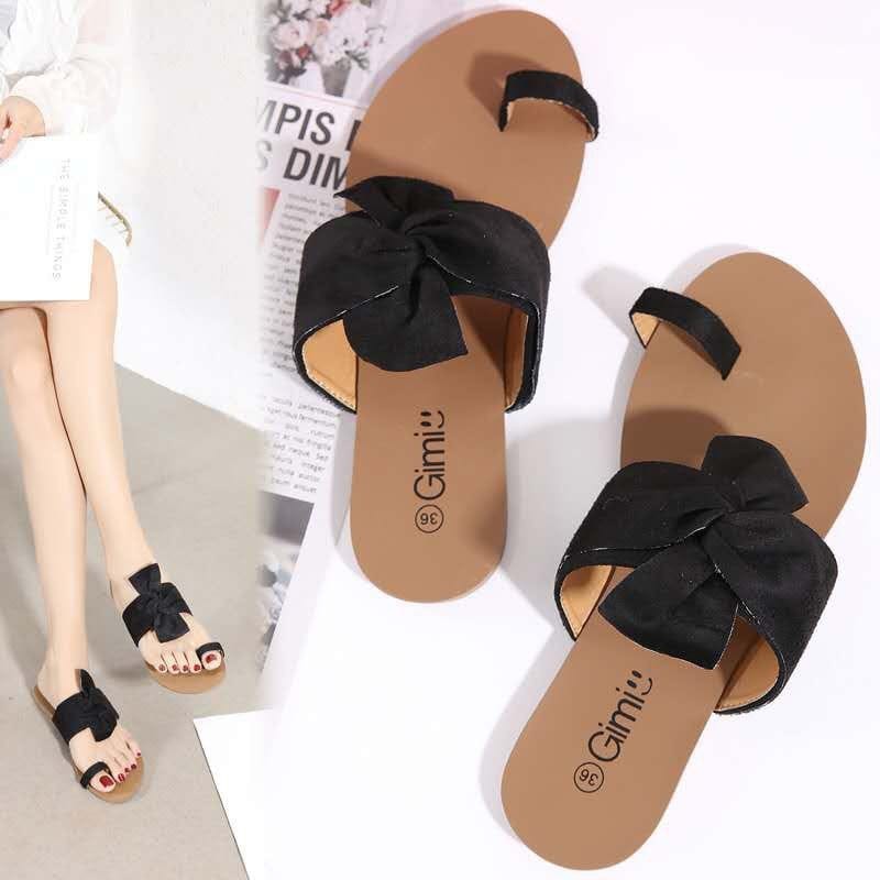 Sandal Wanita Strap Pita SUEDE MC-RM 98