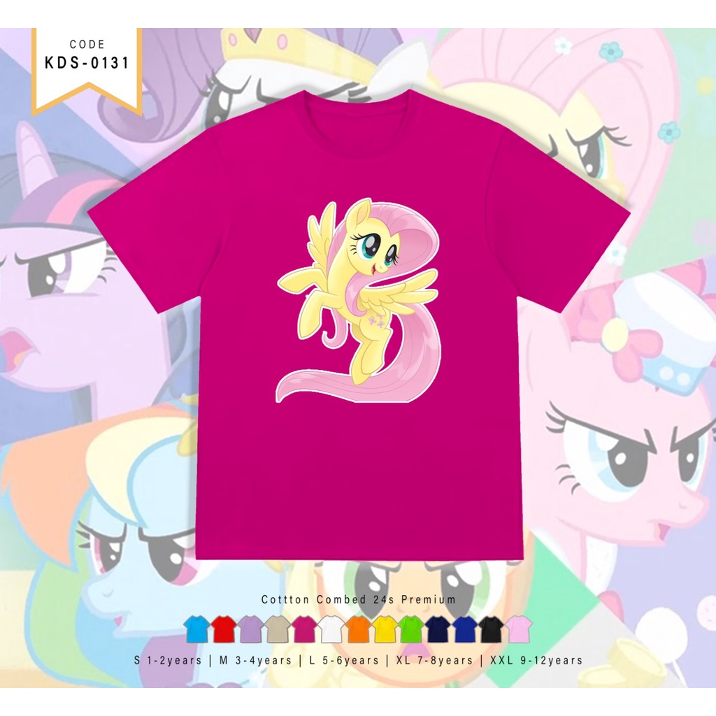 T-SHIRT / KAOS ANAK-ANAK TERMURAH BERGAMBAR LITTLE PONY - TERIMA CUSTOM KAOS KELUARGA