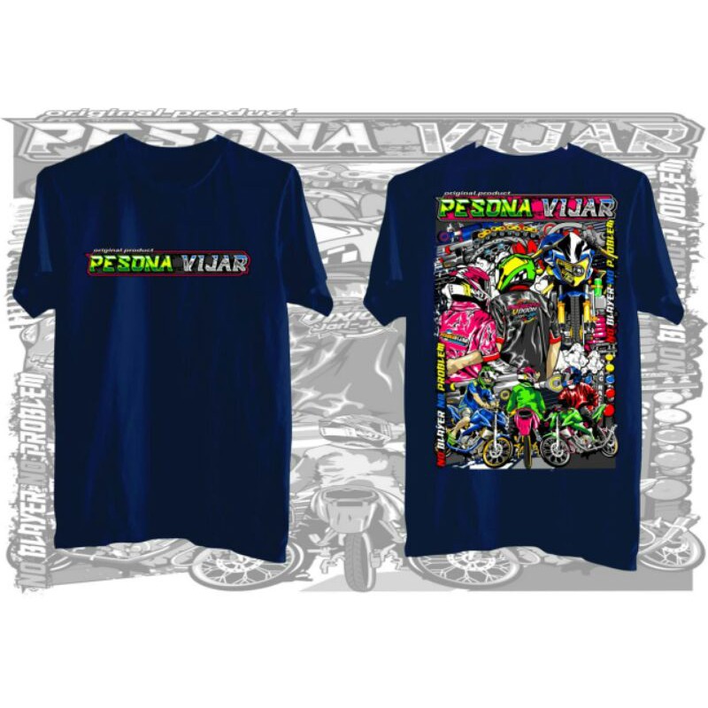 KAOS PESONA VIJAR / VIXION JARI JARI / KAOS VIXION MODIFIKASI / MOTIF TERBARU