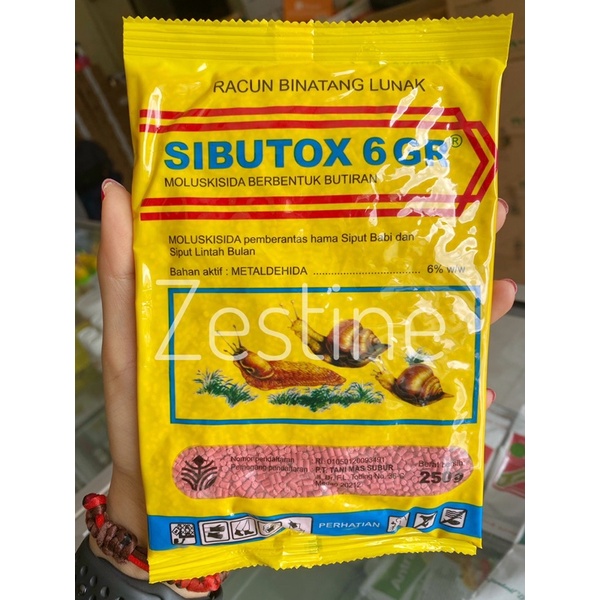 [Tani] Moluskisida Pemberantas Hama Siput Sibutox 6gr 250gr