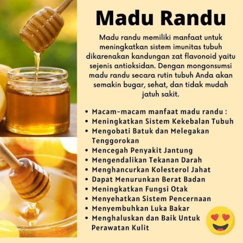 

Madu randu Asli 500gr.