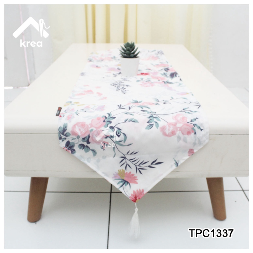 Taplak Meja / Table Runner Ukuran 105x30 - 150x35 TPC1337