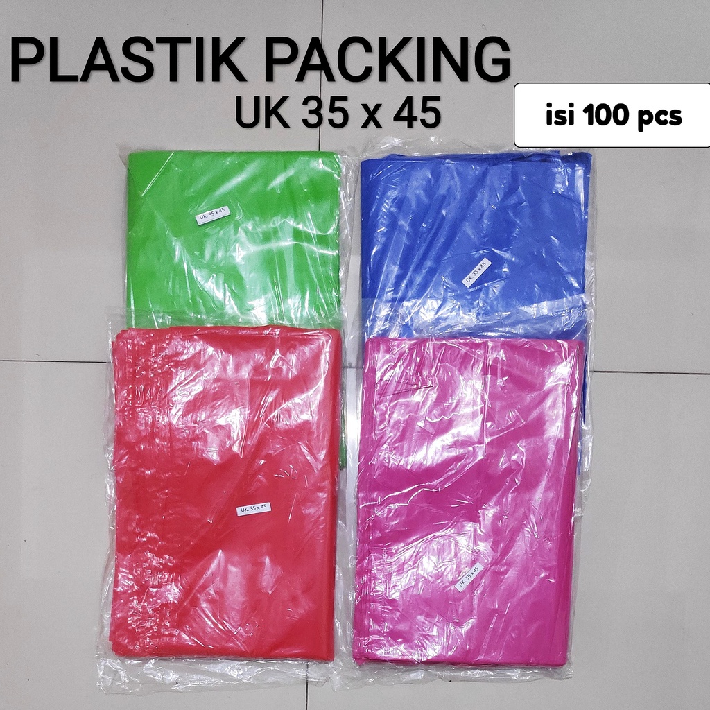 Plastik Packing Silver uk 35x45 (isi 100 pcs), HD Packing, Kantong bungkus Paket