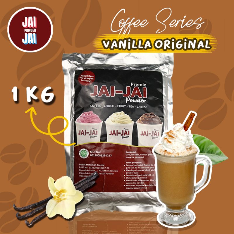 

Bubuk Minuman 1kg - Vanilla - Jai Jai Powder