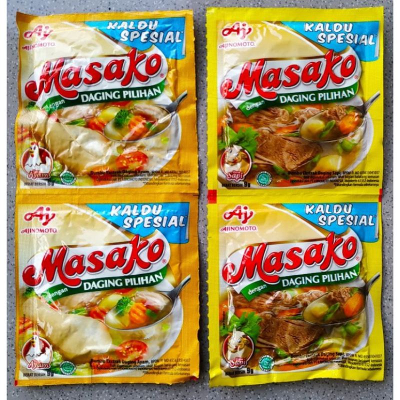 

MASAKO AYAM / MASAKO SAPI / PENYEDAP BUMBU MASAKAN