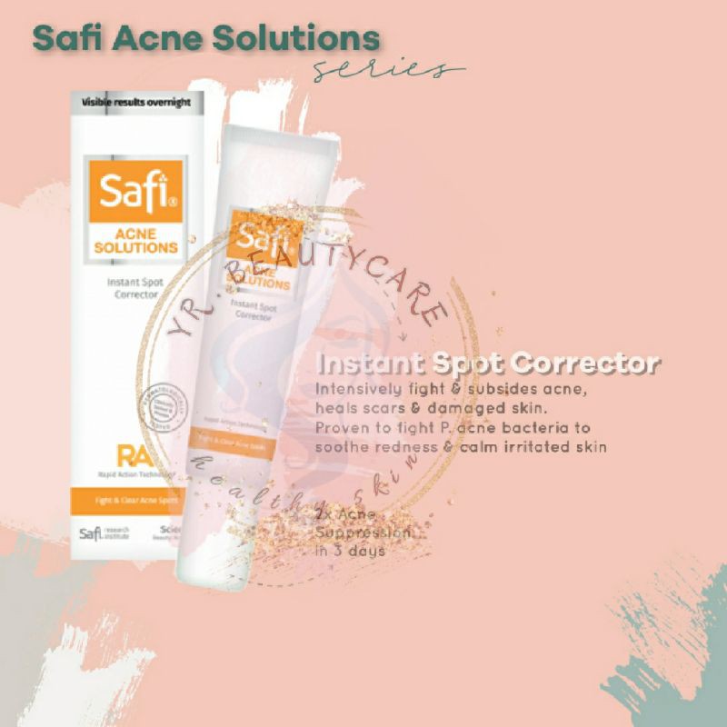 Safi Malaysia || Safi Acne Solution Series || Instant Spot Corrector 15gr