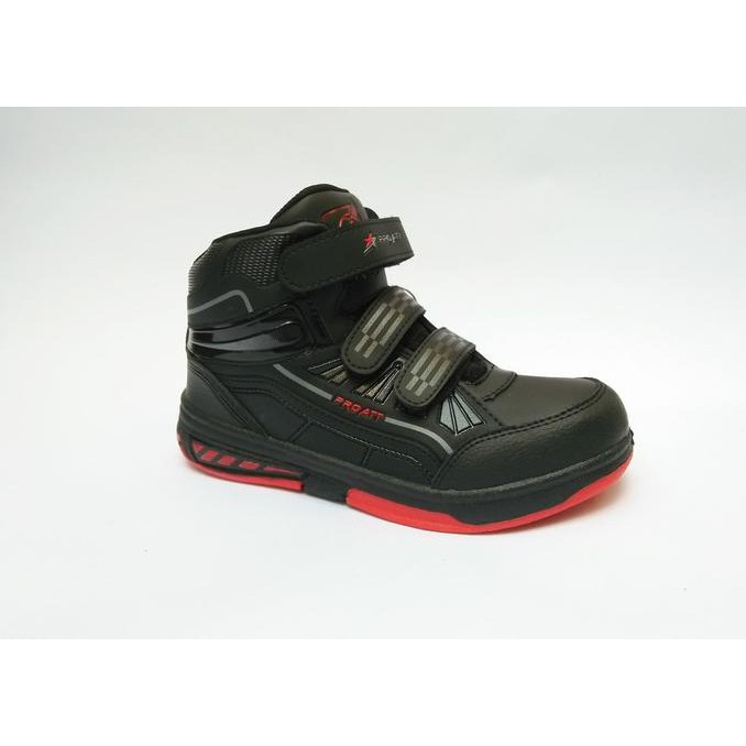 Kualitas Terbaik Sepatu Anak Sekolah Laki Hitam Boots, ORIGINAL PRO ATT BPR V3 No 30-37 ON SALE