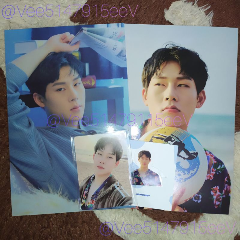 Monsta X Photocard Mini Poster Bookmark Jooheon Set Chillax Mode Photobook
