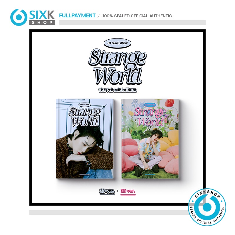 Ha Sung Woon - 7th Mini Album Strange World (Photobook) online POB