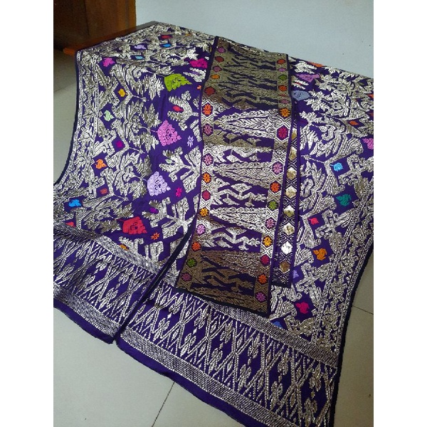 (Sepasang) Kain Tenun Songket Sidemen Bali
