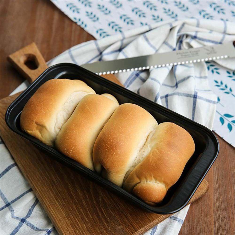 【 ELEGANT 】 Cetakan Kue Roti Non Stick Baja Karbon KitchenTools Persegi Panjang Loaf Bakeware