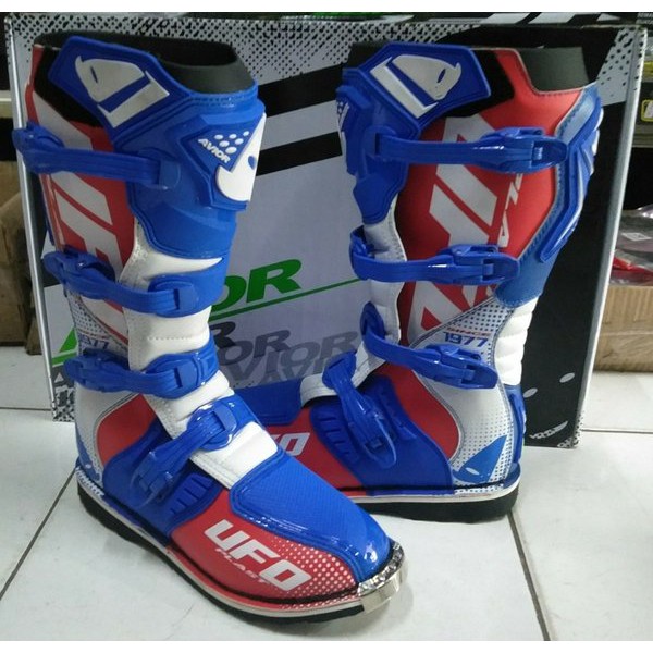 SEPATU UFO MOTORCROSS EURO ITALY BLUE