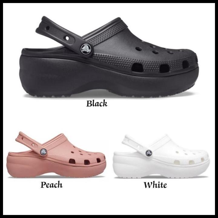 crocs platform clogs