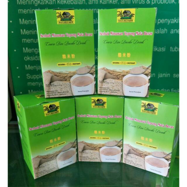 

TEPUNG MATA BERAS ORIGINAL ISI 18 PCS NATUREFARM