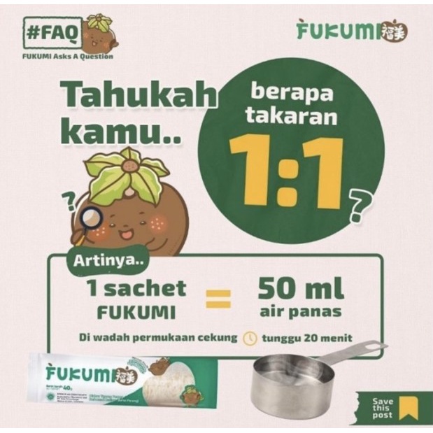 Fukumi Beras Porang Box Sachet Original - Beras FUKUMI - Beras Sehat
