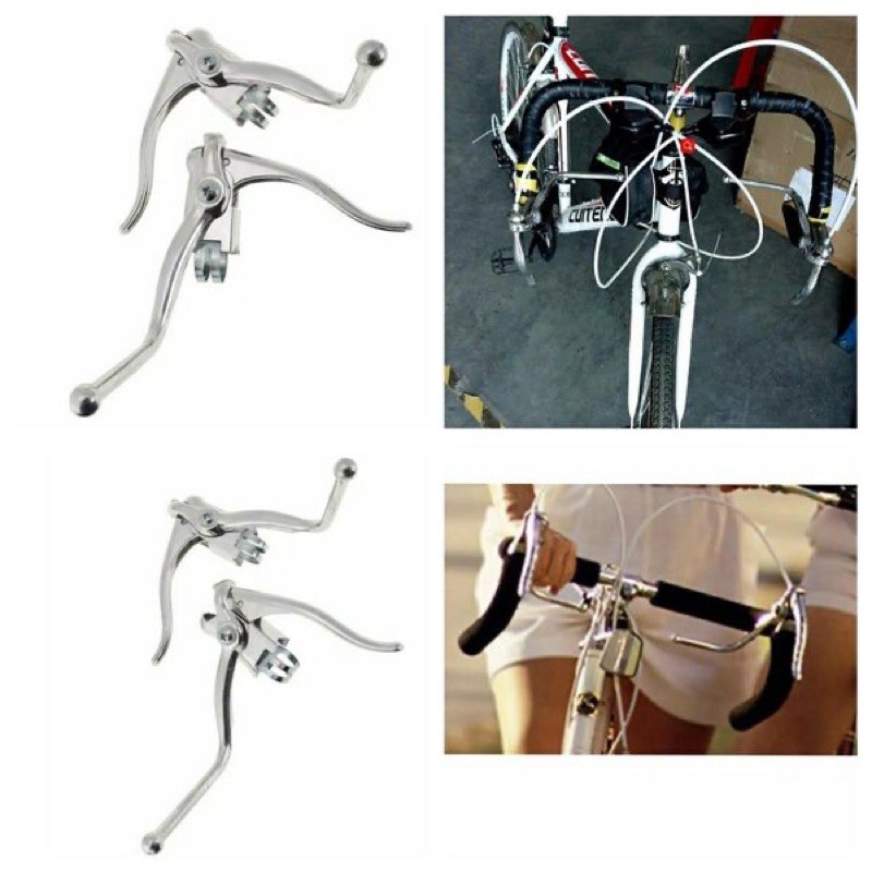 tuas handle rem roadbike model doble fixie jadul vintage brake lever nos clasic roadbike stang retro