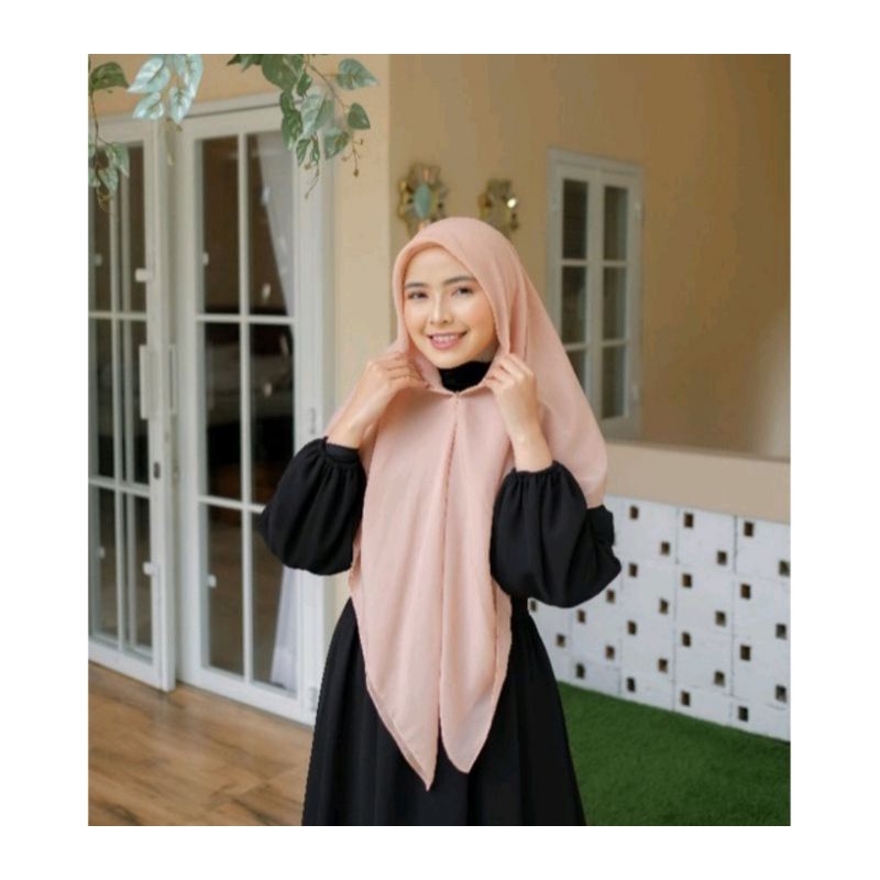 HIJAB INSTAN BELLA ZIPPER HIJAB RESLETING JEPANG