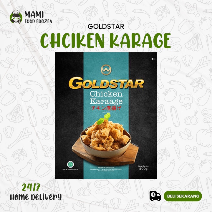 

Goldstar Chicken Karage (500gr)