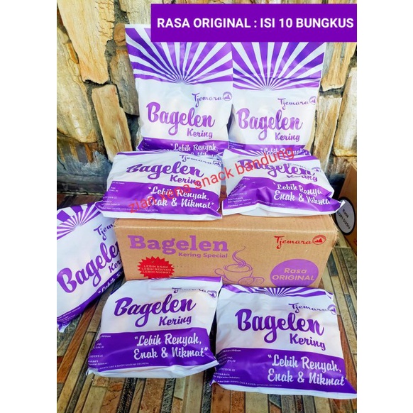 

Bagelen tjemara ORIGINAL roti kering/karton.