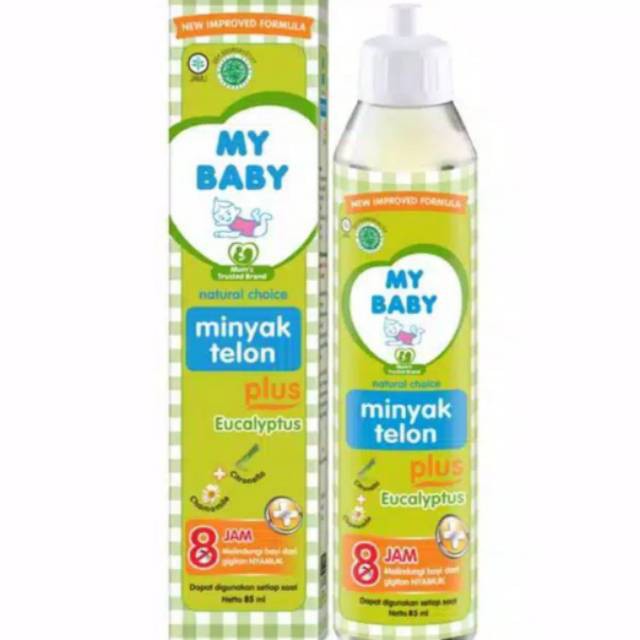 MY BABY MINYAK TELON PLUS 8 JAM 90 ML