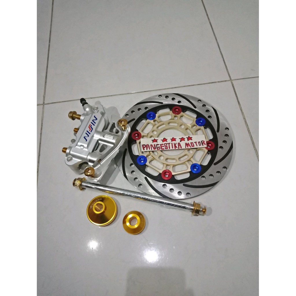 PAKET KALIPER NISSIN-PIRINGAN CAKRAM NISSIN BEAT-VARIO-SC bac 49