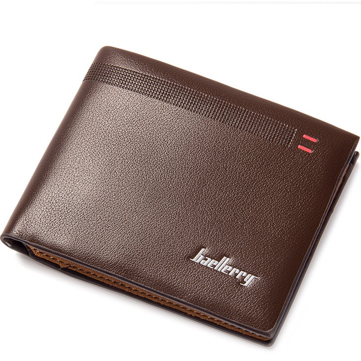 BAELLERRY DR001 Dompet Pria Bahan Kulit PU Leather Premium WATCHKITE WKOS