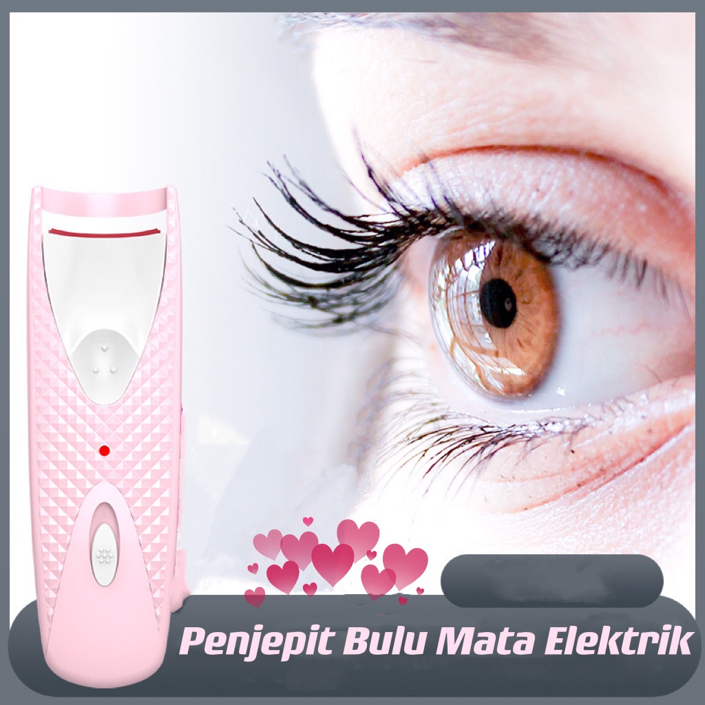 Penjepit Bulu Mata dengan Heated Listrik Portabel Eyelash Curler for Bulu Mata Palsu Dan Natural Eyelash Makeup