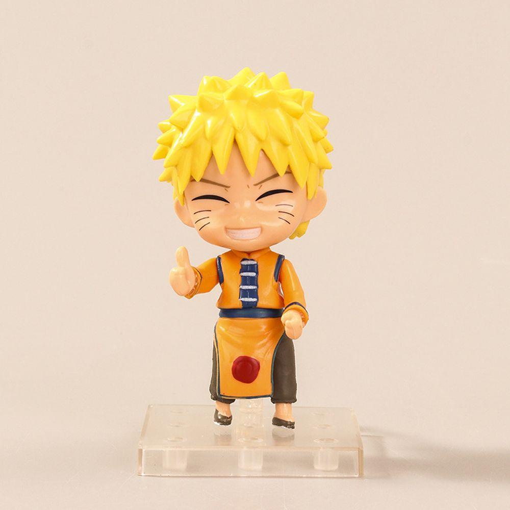 [Elegan] Naruto Shippuden Figurine Model Kolekte 3pcs/set Model Mainan PVC Figure Uzumaki Naruto