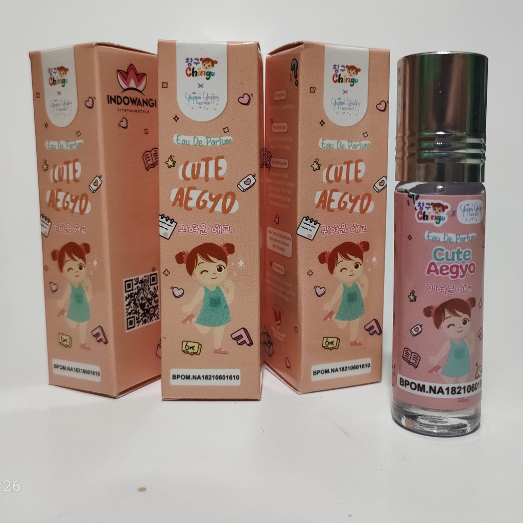 [FREE ONGKIR] Parfum Korean Series Yeppu Yeppu Cute Aegyo by Kiyowo All Varian Lengkap