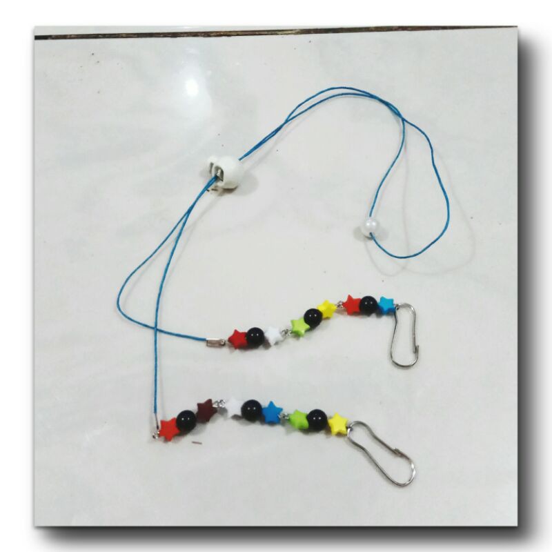 Tali Strap kalung bintang masker - Kalung masker