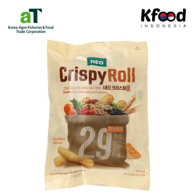 

Terlaris! Neo Crispy Roll Cheddar Cheese (80G)