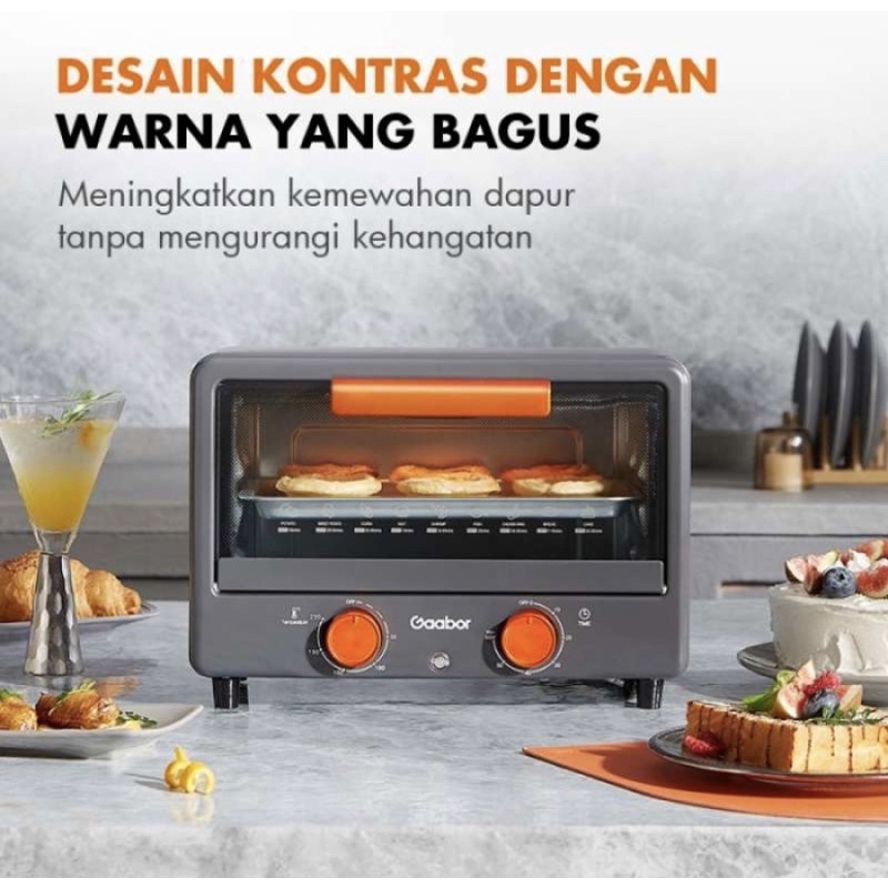 GAABOR OVEN LISTRIK ALAT DAPUR ELECTRIC MICROWAFE MULTIFUNTION GT-M12A